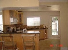kitchen from living room
