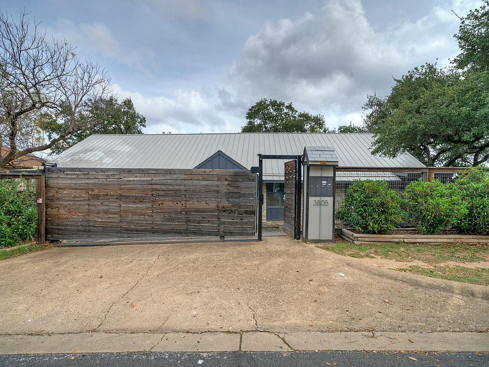 Gated entrance into small complex