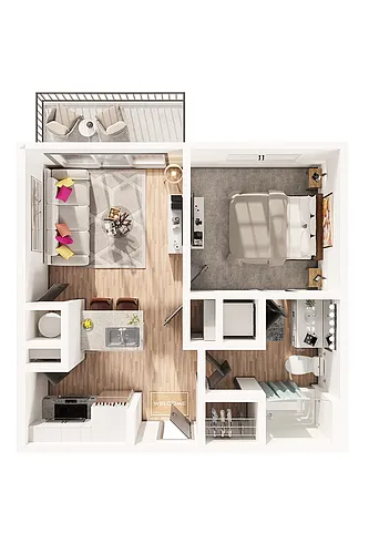 Floor plan A1A