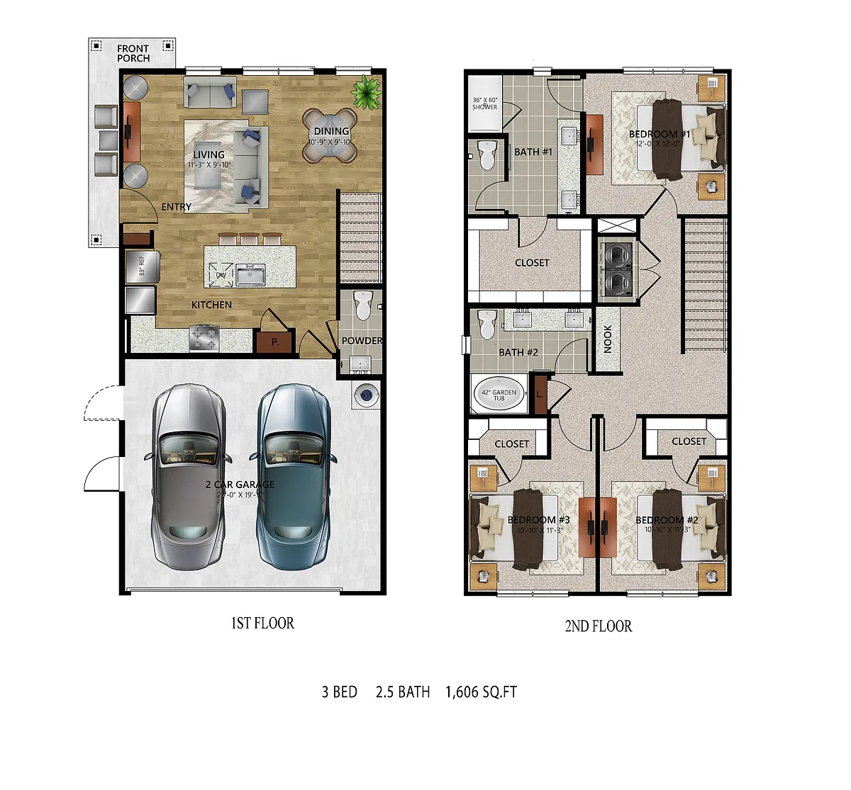 Floor plan Post Oak
