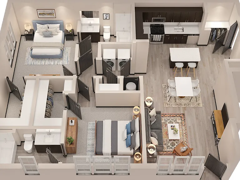 Retreat at Fremaux Town Center Apartments — Photo 55