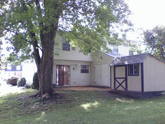 Back yard with wired large shed/workshop