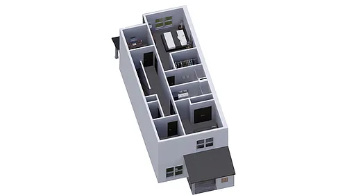 Floor plan 2 Bedroom