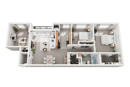 Floor plan 3 Bedroom