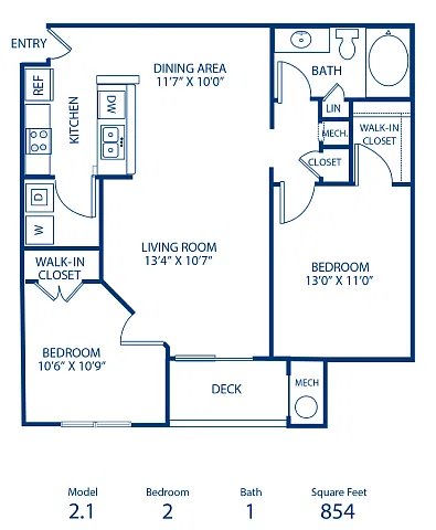 Floor plan B3a60
