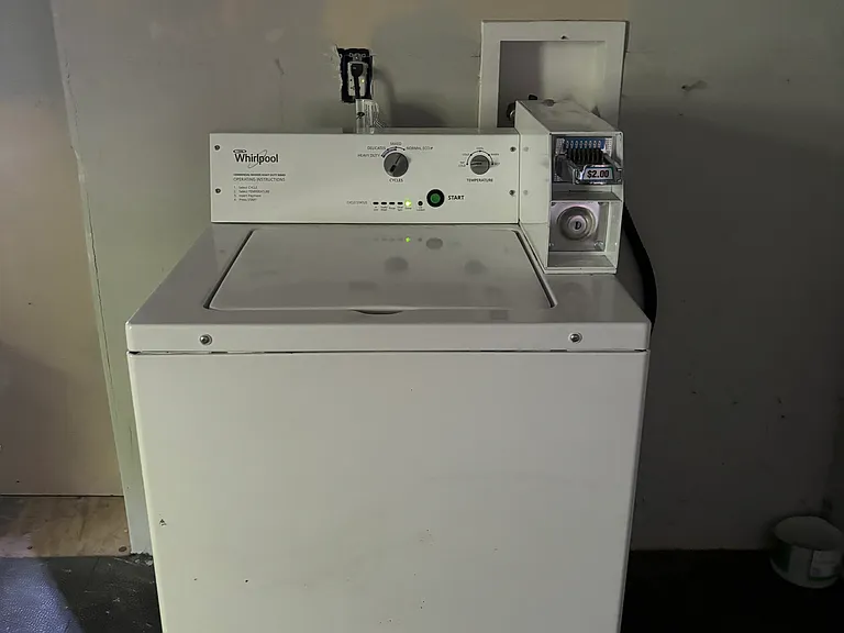 Co-op washer in common space