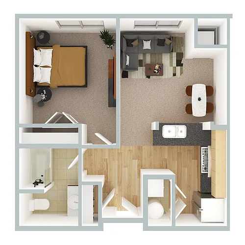 Floor plan Merriam Park A