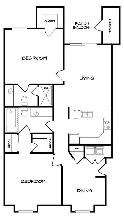 Floor plan B2