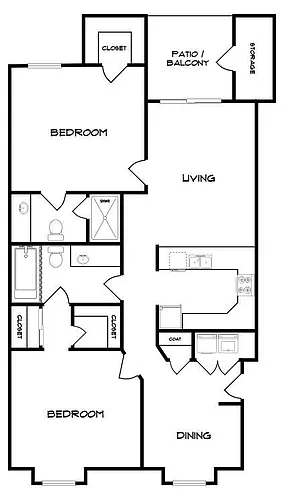 Floor plan B2