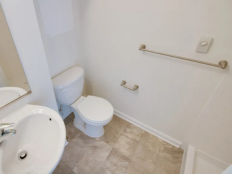 Accessible Bathroom with Step-in Shower
