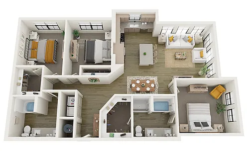 Floor plan The Birch