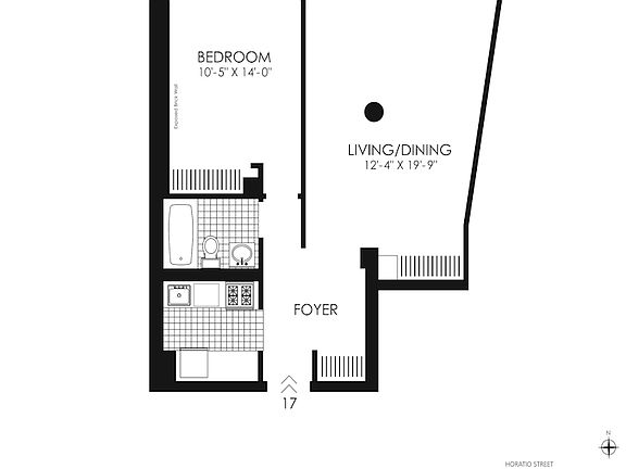 2nd image of 110 Horatio St APT 517