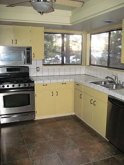 Kitchen View of Trees