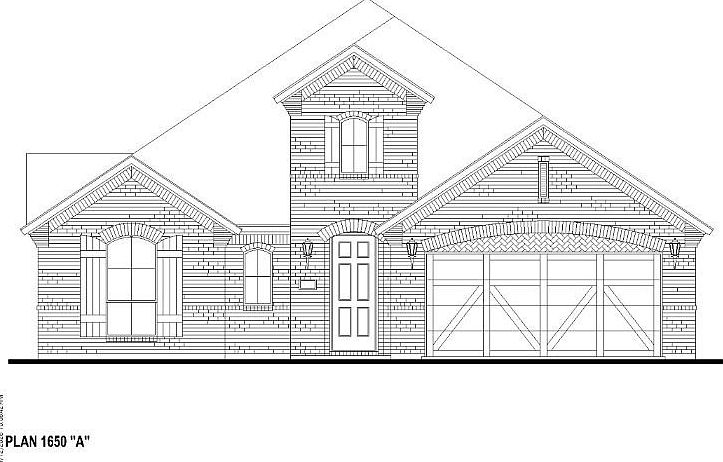 Plan 1650 Elevation A