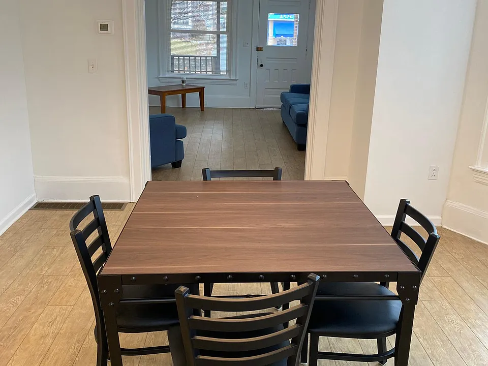 First Floor Dining + Living Room