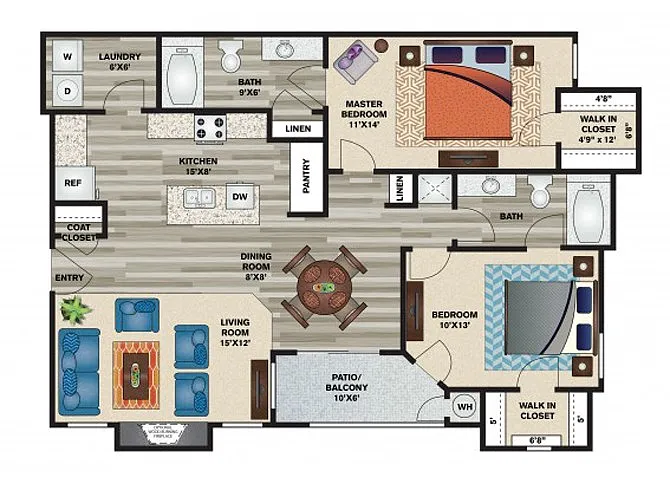 Floor plan Denali
