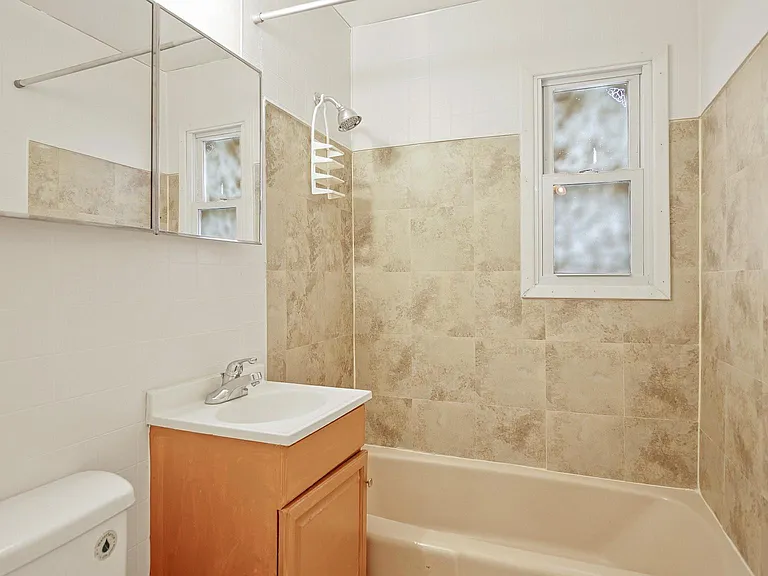 P.S. White shower wall