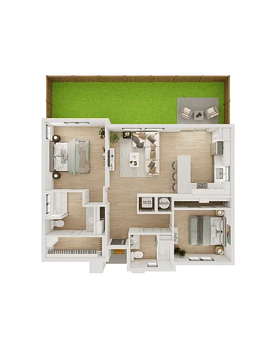 Floor plan B