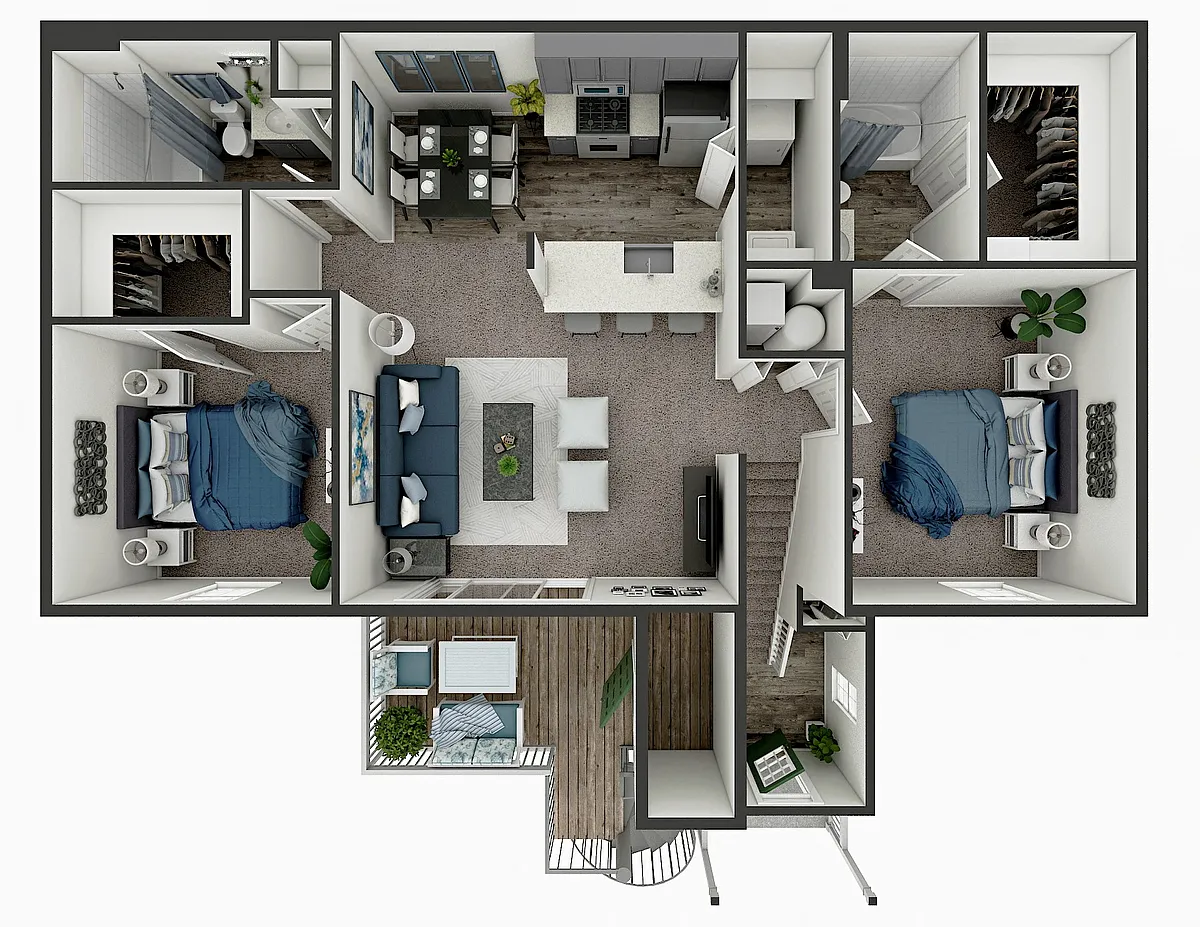Floor plan Pinnacle I