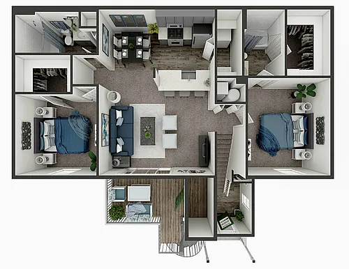 Floor plan Pinnacle I