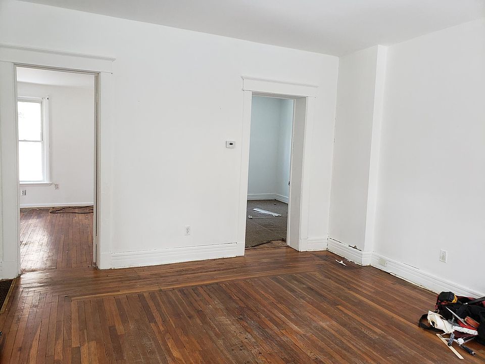Living Room from Unit Entrance. Master Bedroom on the left, Bedroom 2 on the right.