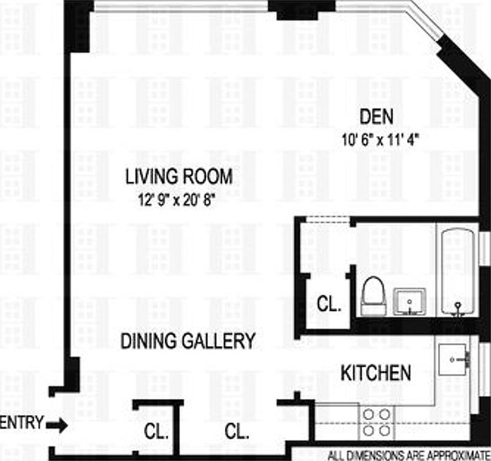 2nd image of 201 E 19th St APT 3c