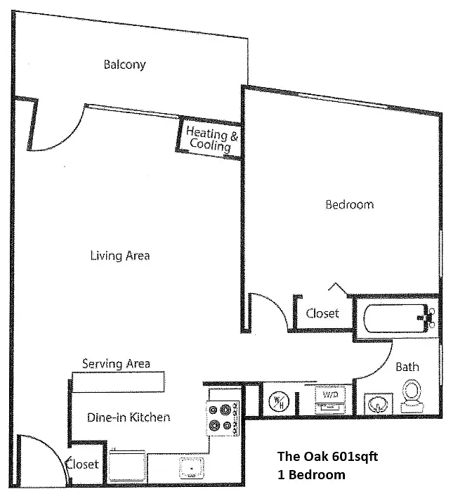 Floor plan Oak