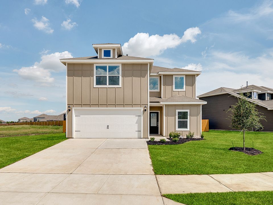 The Cottonwood is a beautiful two-story home.