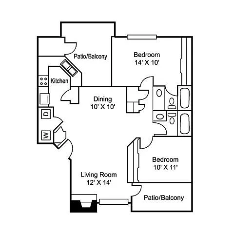 Floor plan B2