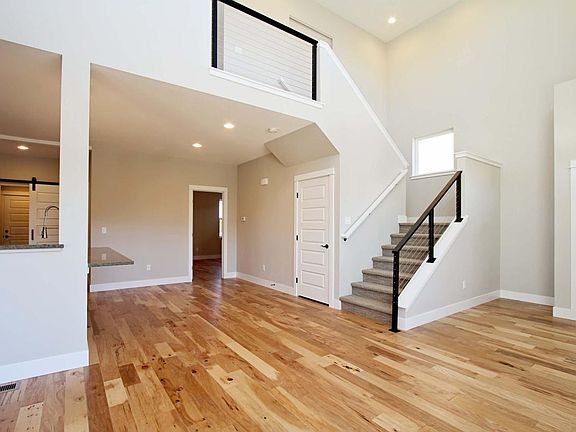 Open Concept Floor Plan with Soaring Ceiling
