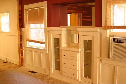 Built-in cabinets