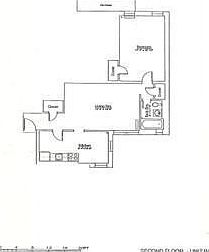 Floor Plan - 830 sq ft