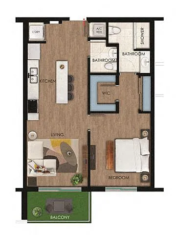 Floor plan A4 - EDGE Collection