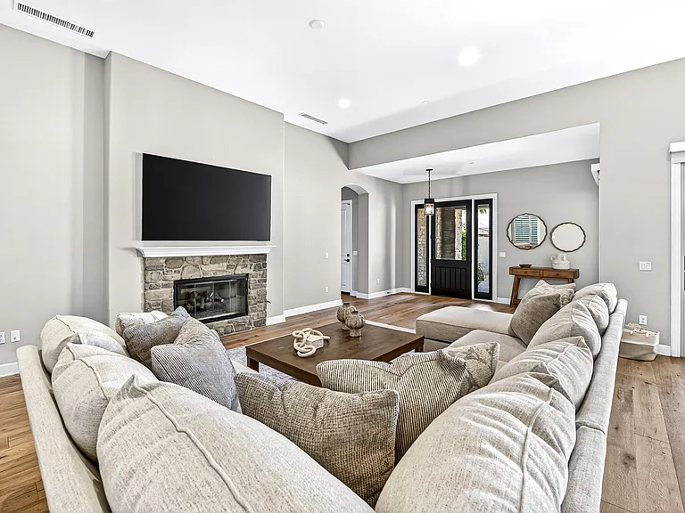 Living great room space