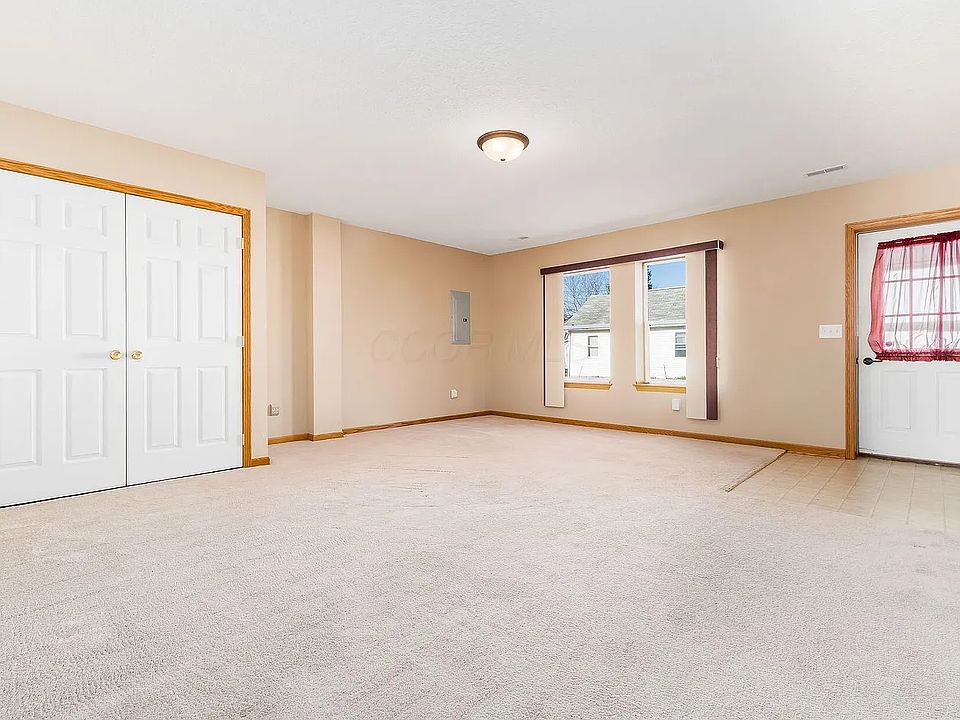 Water heater and furnace in large closet doors