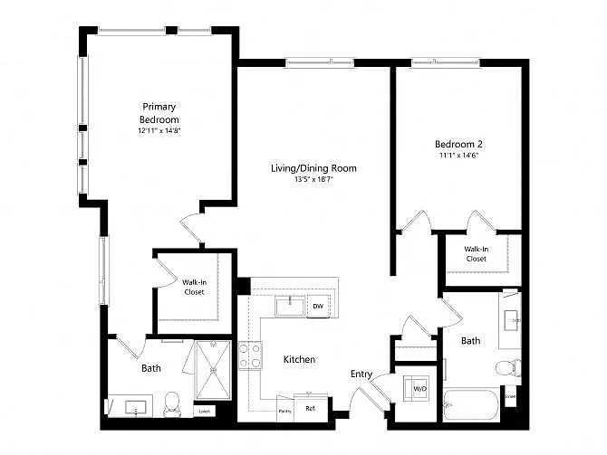 Floor plan 2A2