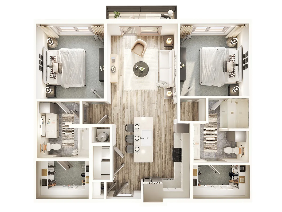 Floor plan B1