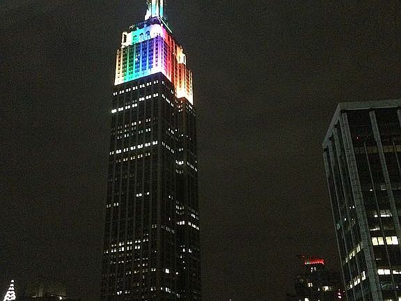 Empire State Bldg lightings