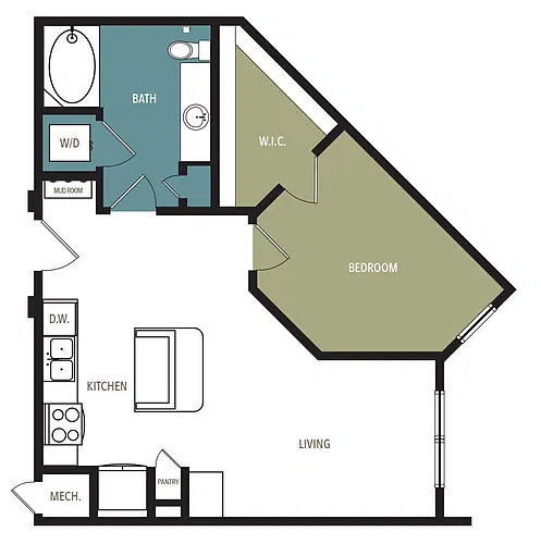 Floor plan A2B