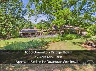 1800 Simonton Bridge Rd, Watkinsville, GA 30677