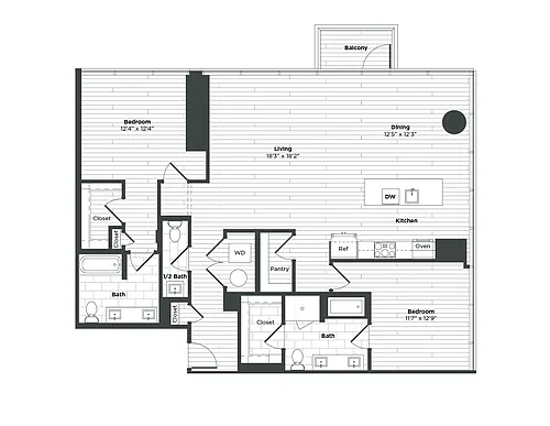 Floor plan PH A