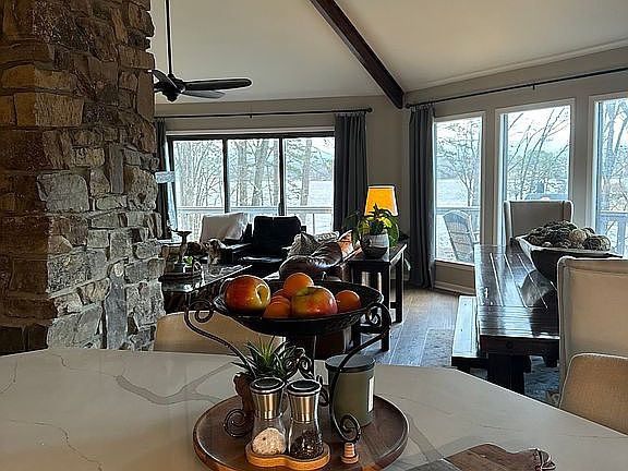 kitchen views of the lake