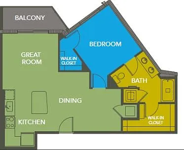 A8: 1bed 1bath A8: 1bed 1bath