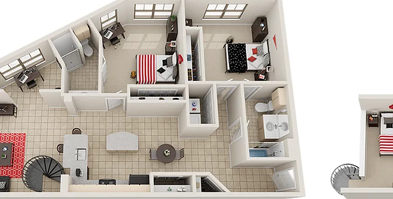 B8-LOFT- Villas on Guadalupe Austin Texas VOG