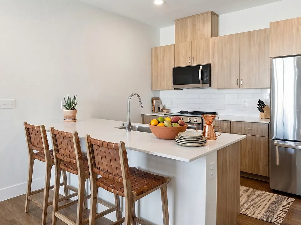 Staged Kitchen