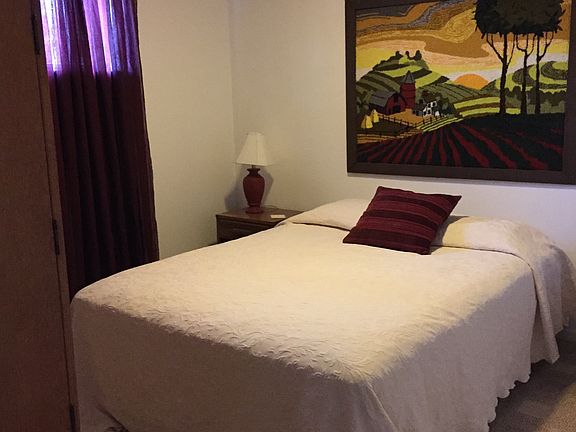 Basement bedroom