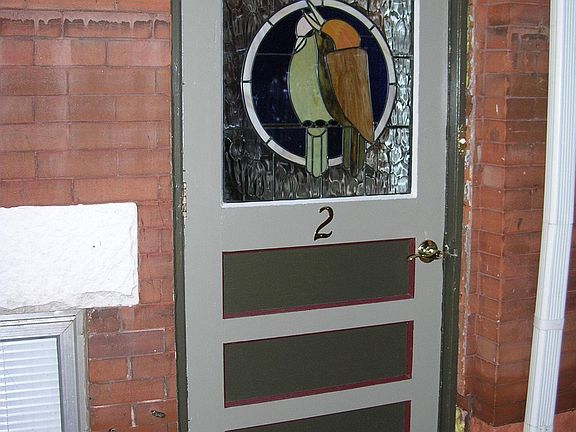 Front door to unit