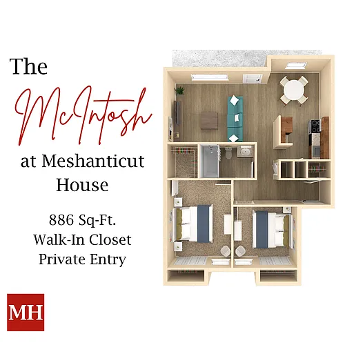 Floor plan The McIntosh