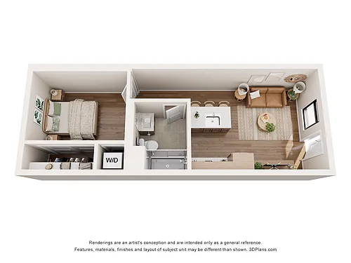 Floor plan A2 Patio