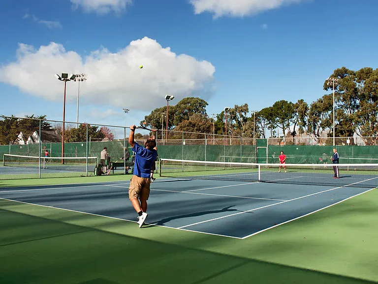Alameda Public Tennis Courts less than 2 Miles Away